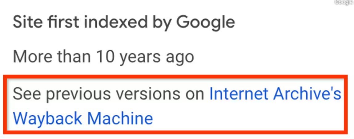 Google Aramalarına Tarih Özelliği Geldi: Wayback Machine Entegrasyonu