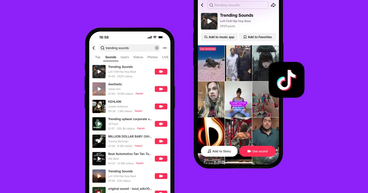 2025’te TikTok’ta Trend Olan Sesleri Bulmanın 9 Yolu